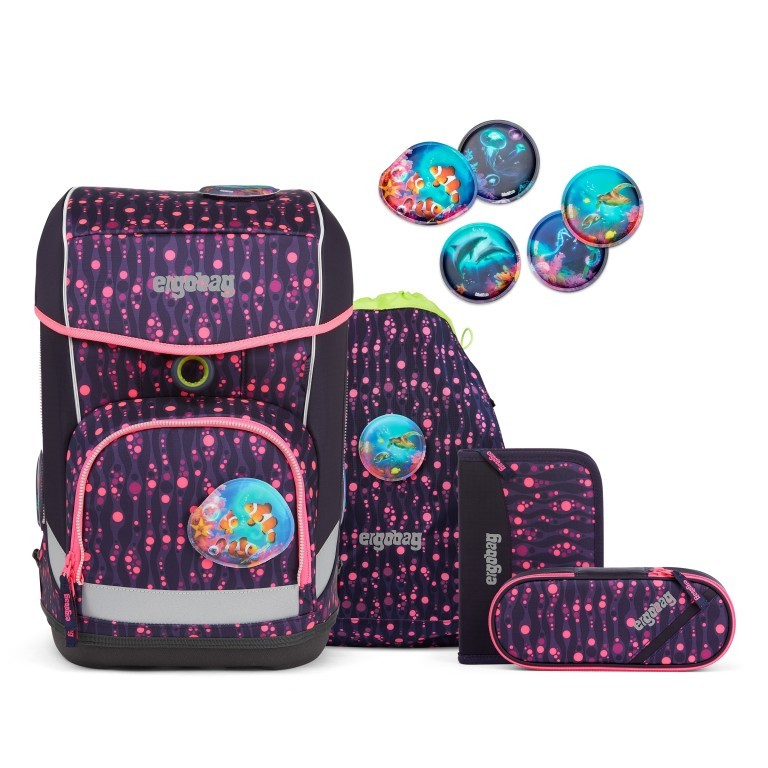 Schulranzen Cubo Light Set 5-teilig, Marke: Ergobag, Abmessungen in cm: 25x40x20, Bild 1 von 7
