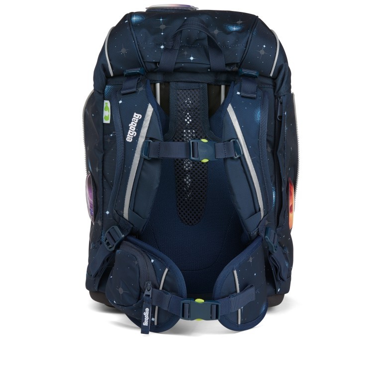 Schulranzen Pack Galaxy Glow Edition Set 6-teilig Modell 2022 KoBärnikus, Farbe: blau/petrol, Marke: Ergobag, EAN: 4057081119332, Abmessungen in cm: 25x35x22, Bild 6 von 12