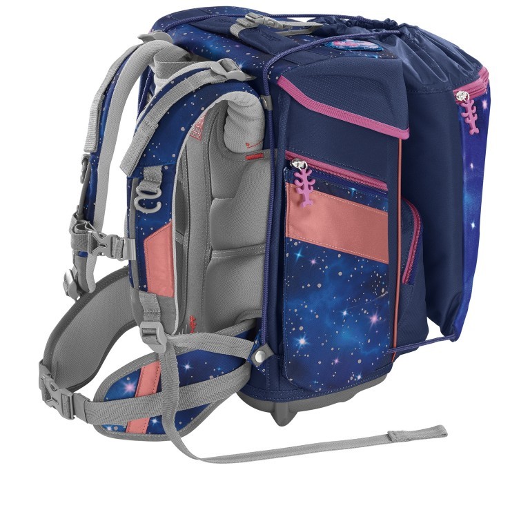 Schulranzen Space Reflect Special Edition Set 5-teilig Star Shuttle Elio, Farbe: blau/petrol, Marke: Step by Step, EAN: 4047443504135, Abmessungen in cm: 38x37x20, Bild 7 von 14