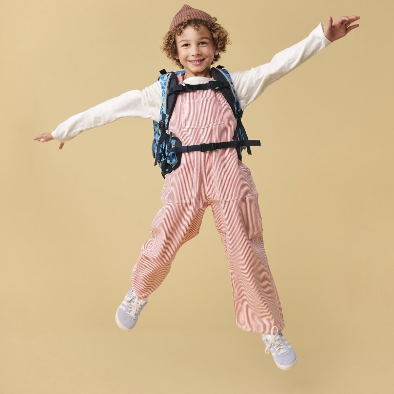 Schulranzen Pack Eco Hero Set 6-teilig Modell 2025 Flower PowBär, Farbe: beige, Marke: Ergobag, EAN: 4057081200962, Abmessungen in cm: 28x40x25, Bild 6 von 8