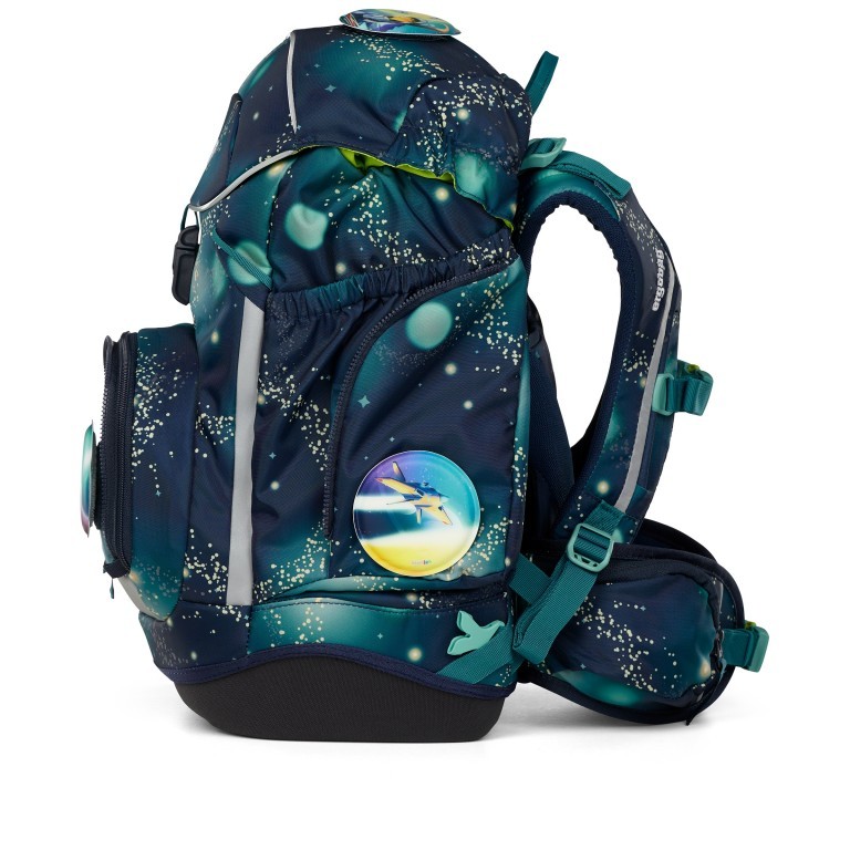 Schulranzen Pack Galaxy Glow Set 6-teilig Modell 2025, Marke: Ergobag, Abmessungen in cm: 28x40x25, Bild 4 von 8