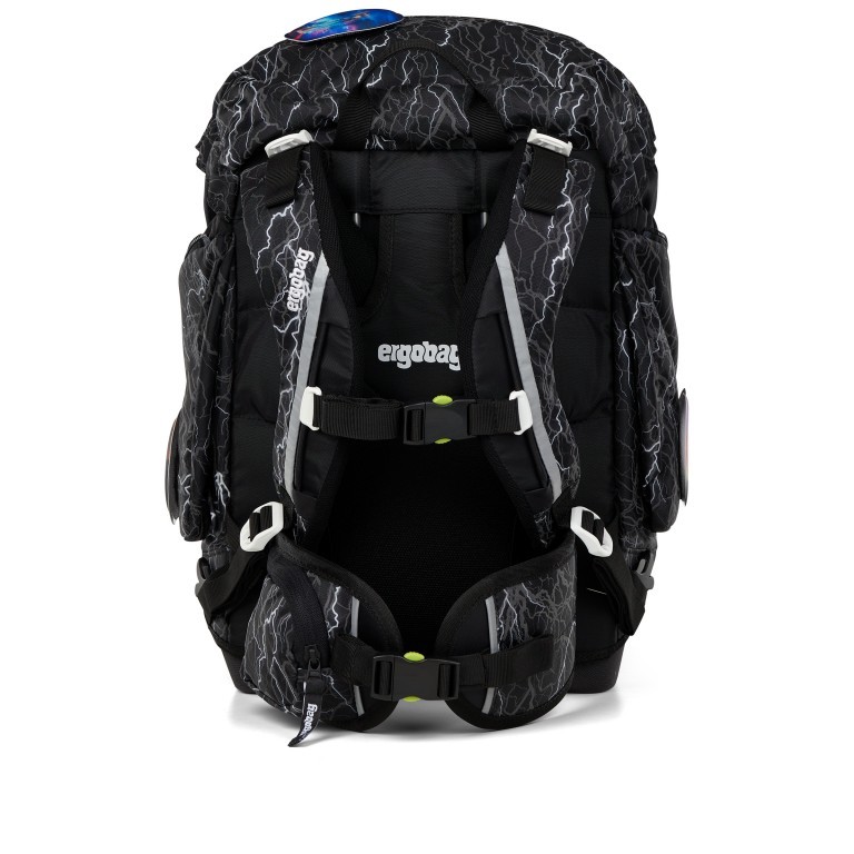 Schulranzen Pack Reflex Glow Set 6-teilig Modell 2025, Marke: Ergobag, Abmessungen in cm: 28x40x25, Bild 5 von 8