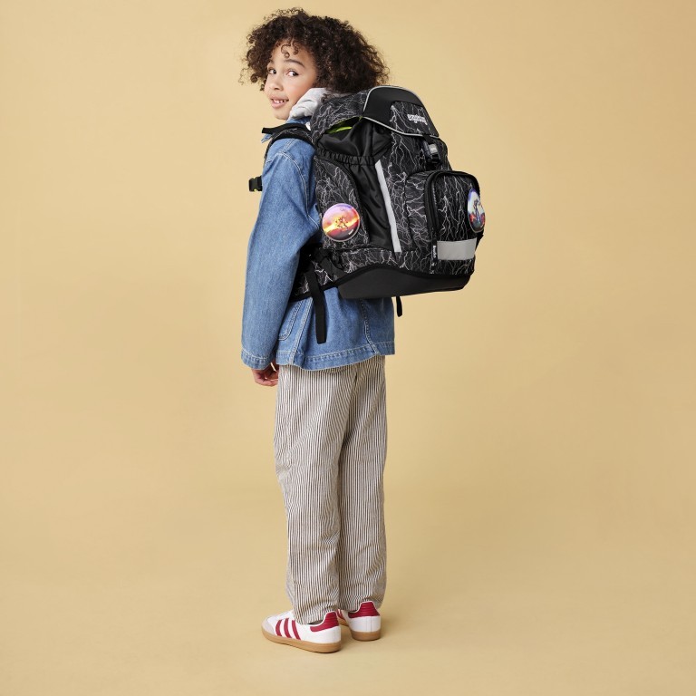 Schulranzen Pack Reflex Glow Set 6-teilig Modell 2025, Marke: Ergobag, Abmessungen in cm: 28x40x25, Bild 8 von 8
