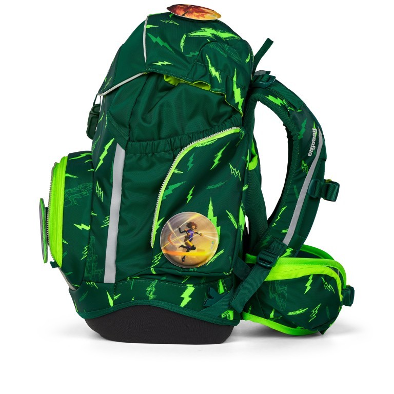 Schulranzen Pack Lumi Edition Set 6-teilig Modell 2025, Marke: Ergobag, Abmessungen in cm: 28x40x25, Bild 3 von 7
