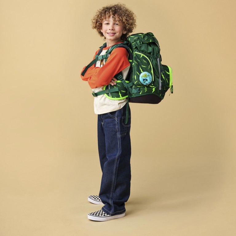 Schulranzen Pack Lumi Edition Set 6-teilig Modell 2025, Marke: Ergobag, Abmessungen in cm: 28x40x25, Bild 6 von 7