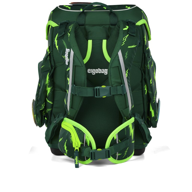 Schulranzen Cubo Lumi Edition Set 5-teilig Modell 2025, Marke: Ergobag, Abmessungen in cm: 28x38x25, Bild 4 von 7