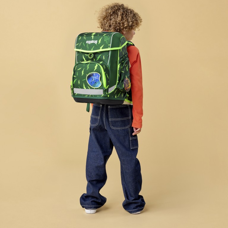 Schulranzen Cubo Lumi Edition Set 5-teilig Modell 2025, Marke: Ergobag, Abmessungen in cm: 28x38x25, Bild 7 von 7