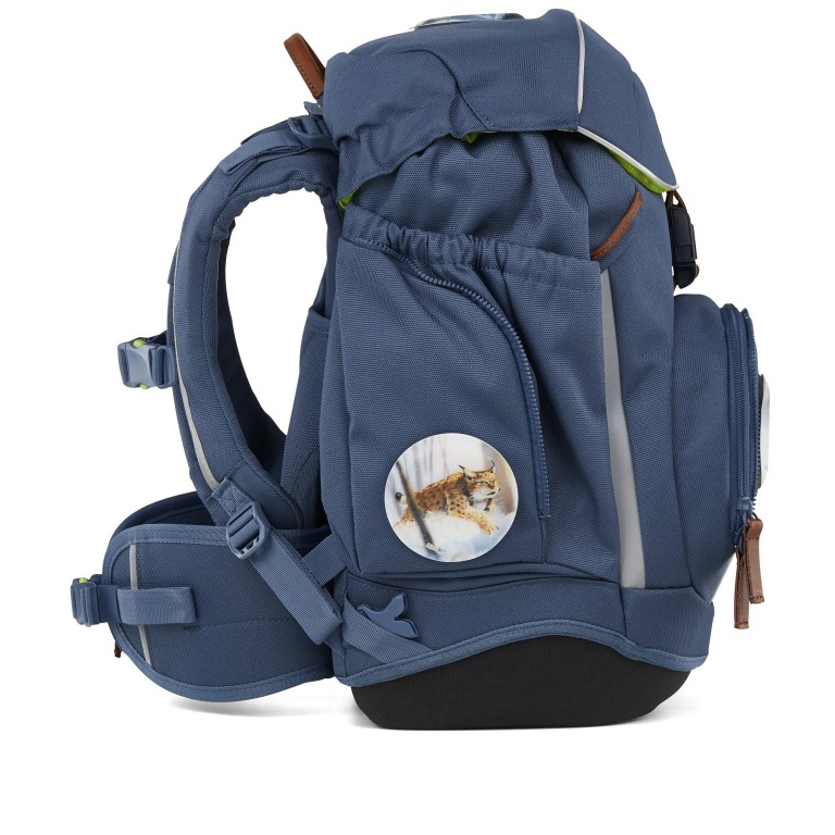 Schulranzen Pack Nordic Horizon Edition Set 6-teilig, Farbe: blau/petrol, rosa/pink, Marke: Ergobag, Abmessungen in cm: 28x40x25, Bild 4 von 9