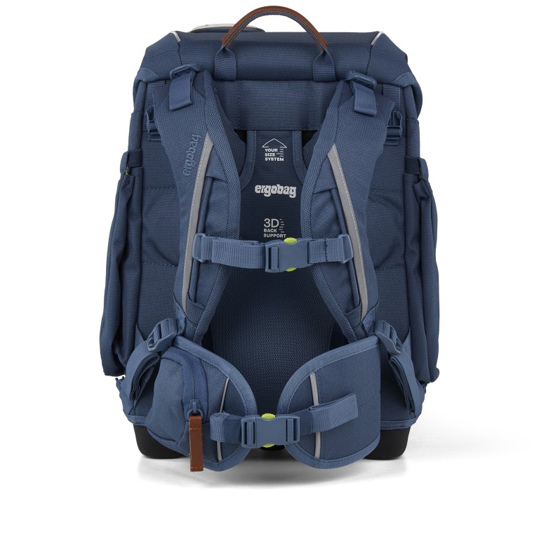 Schulranzen Cubo Nordic Horizon Edition Set 5-teilig, Marke: Ergobag, Abmessungen in cm: 28x39x25, Bild 5 von 9