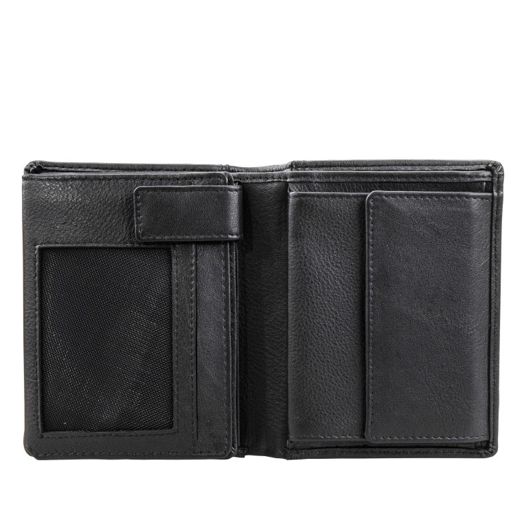 Geldbörse Fusto Hardwin, Farbe: schwarz, Marke: Maitre, EAN: 4006053602501, Abmessungen in cm: 10x12x2, Bild 4 von 8