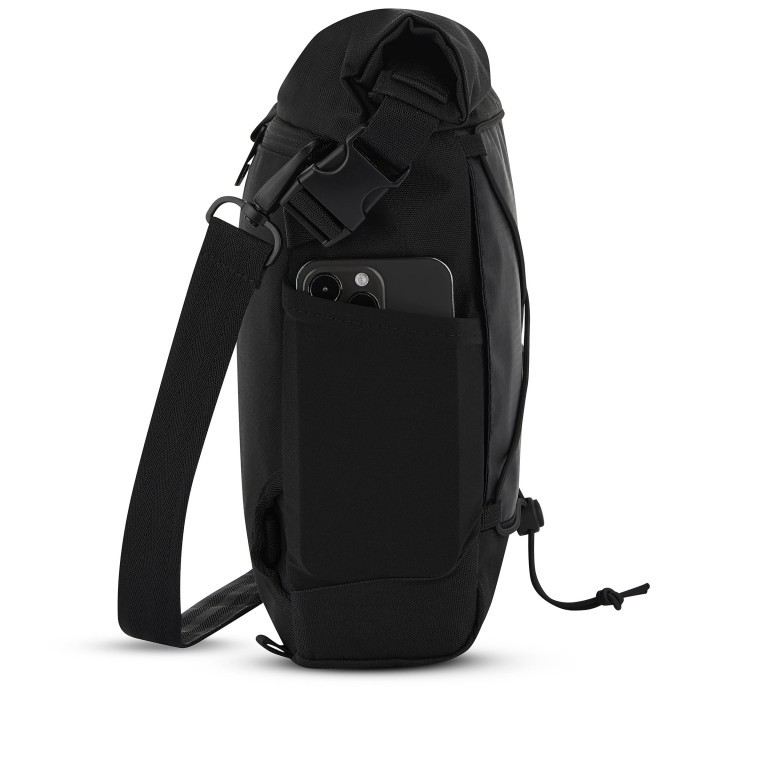 Kuriertasche Eco Series Dylan erweiterbar, Farbe: schwarz, grau, beige, Marke: Johnny Urban, Abmessungen in cm: 25.5x30x9.5, Bild 2 von 7