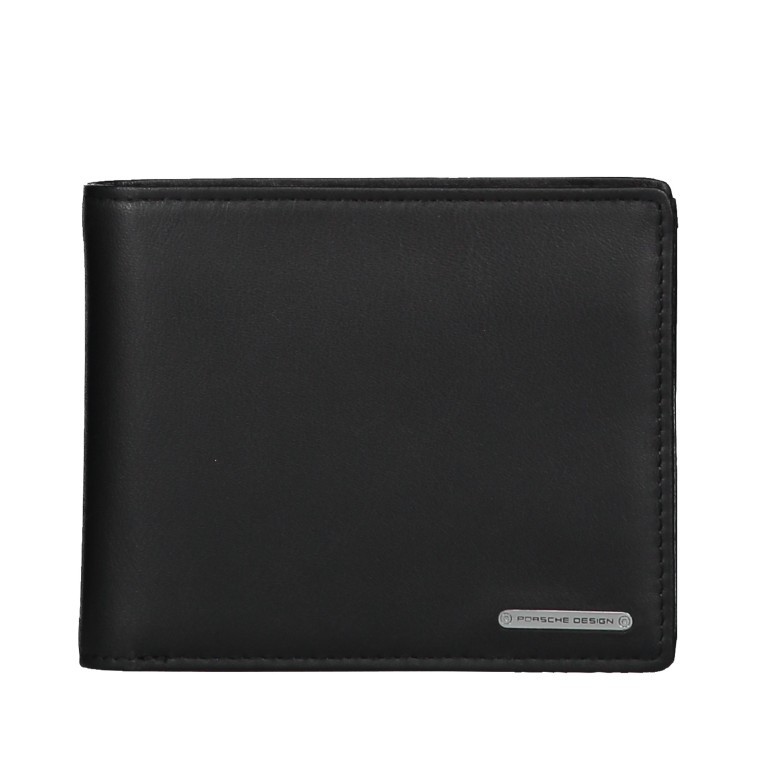 Geldbörse CL2 2.0 Bill Fold H5 Black Black, Farbe: schwarz, Marke: Porsche Design, EAN: 4006053923576, Abmessungen in cm: 12x9.5x2, Bild 1 von 3