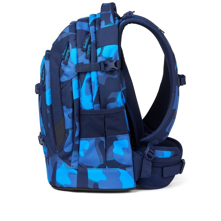 Rucksack Pack Splashy Lazer, Farbe: blau/petrol, Marke: Satch, EAN: 4057081023578, Abmessungen in cm: 30x45x22, Bild 4 von 18