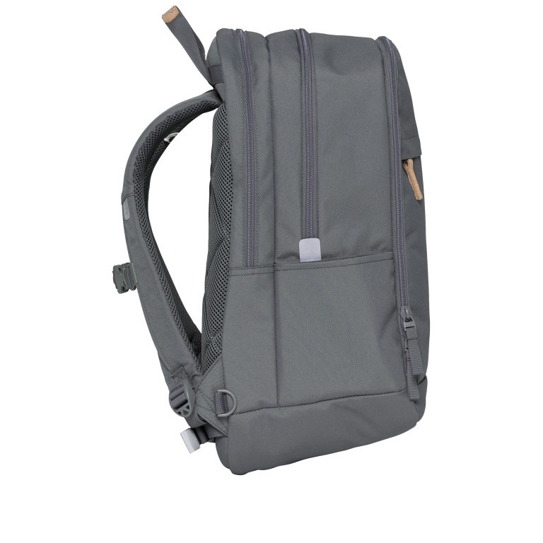 Rucksack Urban Midi mit separatem Laptopfach 15 Zoll Foggy Green, Farbe: grün/oliv, Marke: Beckmann, EAN: 7049982201244, Abmessungen in cm: 29x44x21, Bild 3 von 7