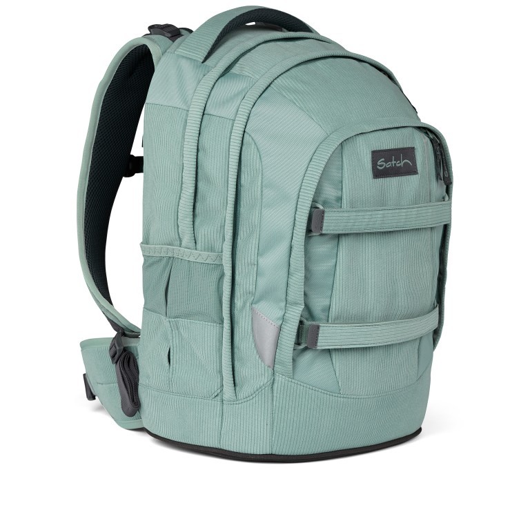 Rucksack Pack Old School Set 3-teilig Retro Mint, Farbe: grün/oliv, Marke: Satch, EAN: 4057081187706, Abmessungen in cm: 30x45x22, Bild 8 von 14