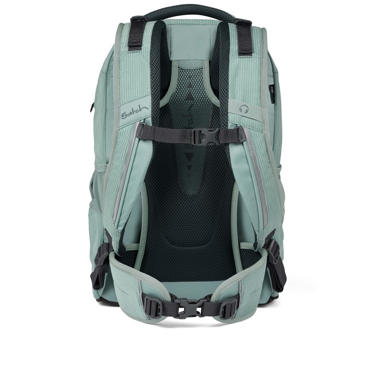 Rucksack Pack Old School Set 3-teilig Retro Mint, Farbe: grün/oliv, Marke: Satch, EAN: 4057081187706, Abmessungen in cm: 30x45x22, Bild 5 von 14