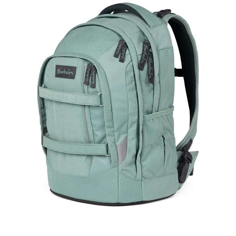 Rucksack Pack Old School Set 3-teilig Retro Mint, Farbe: grün/oliv, Marke: Satch, EAN: 4057081187706, Abmessungen in cm: 30x45x22, Bild 3 von 14