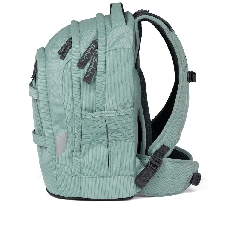 Rucksack Pack Old School Set 3-teilig Retro Mint, Farbe: grün/oliv, Marke: Satch, EAN: 4057081187706, Abmessungen in cm: 30x45x22, Bild 4 von 14