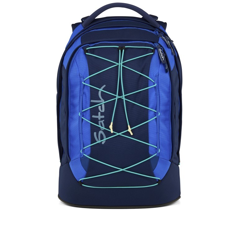 Rucksack Pack 2025 Sneaker Style, Farbe: blau/petrol, beige, Marke: Satch, Abmessungen in cm: 30x45x27, Bild 1 von 9