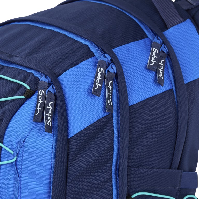 Rucksack Pack 2025 Sneaker Style, Farbe: blau/petrol, beige, Marke: Satch, Abmessungen in cm: 30x45x27, Bild 9 von 9