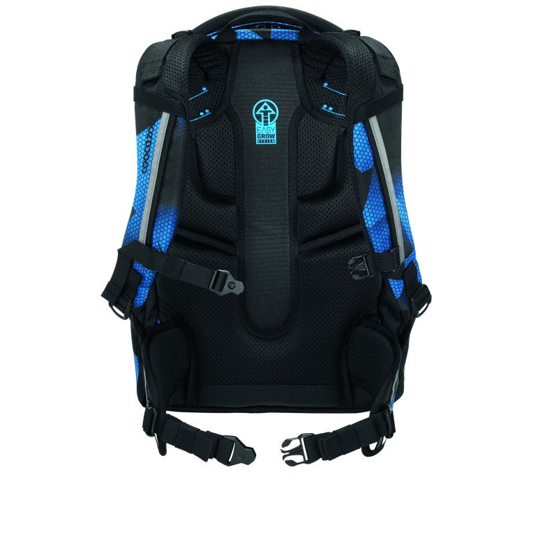 Rucksack Mate Modell 2026 30 Liter, Farbe: schwarz, anthrazit, grau, blau/petrol, grün/oliv, rot/weinrot, flieder/lila, rosa/pink, bunt, Marke: Coocazoo, Abmessungen in cm: 30x44x23, Bild 3 von 9