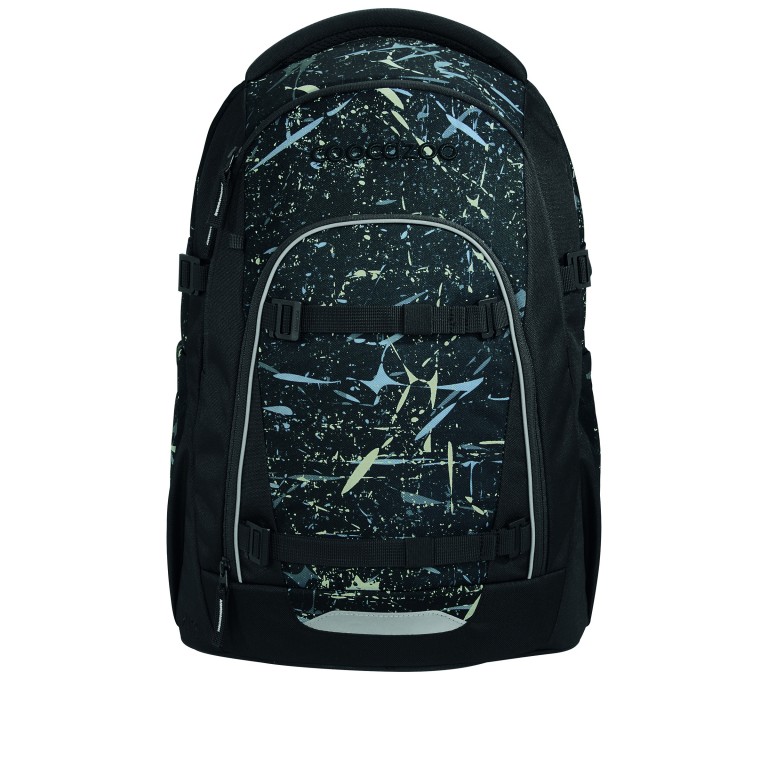 Rucksack Mate Reflective Modell 2026 30 Liter, Farbe: schwarz, flieder/lila, Marke: Coocazoo, Abmessungen in cm: 30x44x23, Bild 1 von 10