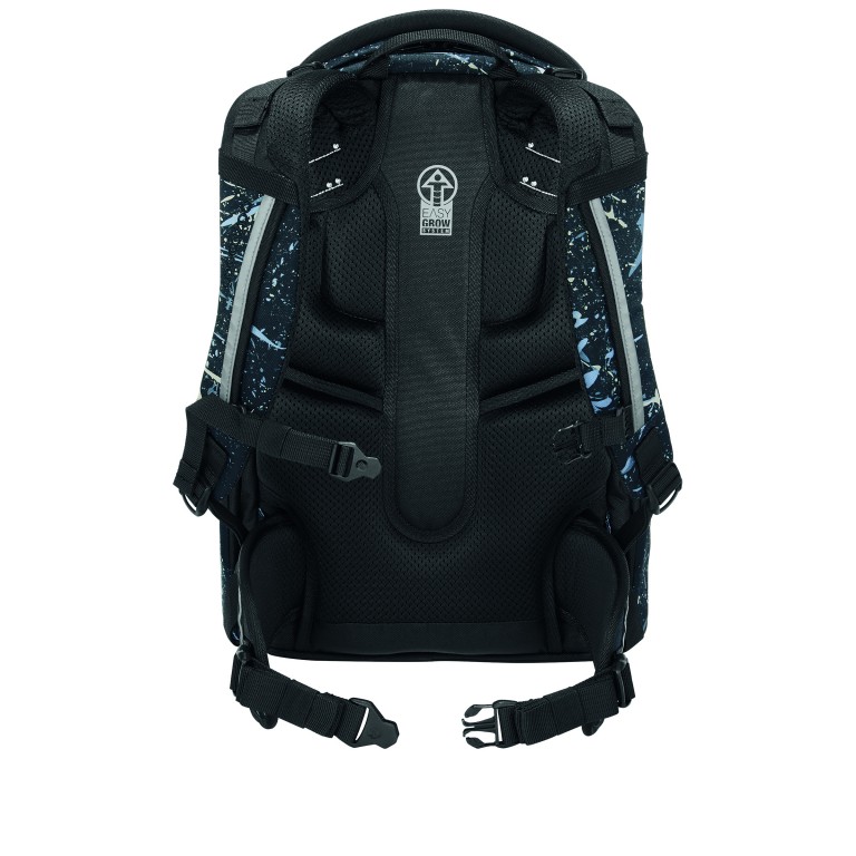 Rucksack Mate Reflective Modell 2026 30 Liter, Farbe: schwarz, flieder/lila, Marke: Coocazoo, Abmessungen in cm: 30x44x23, Bild 3 von 10