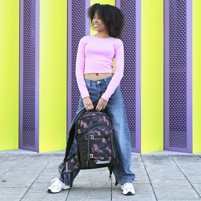 Rucksack Byte 28 Liter Electric Ice, Farbe: blau/petrol, Marke: Coocazoo, EAN: 4047443546401, Abmessungen in cm: 29x46x21, Bild 4 von 13