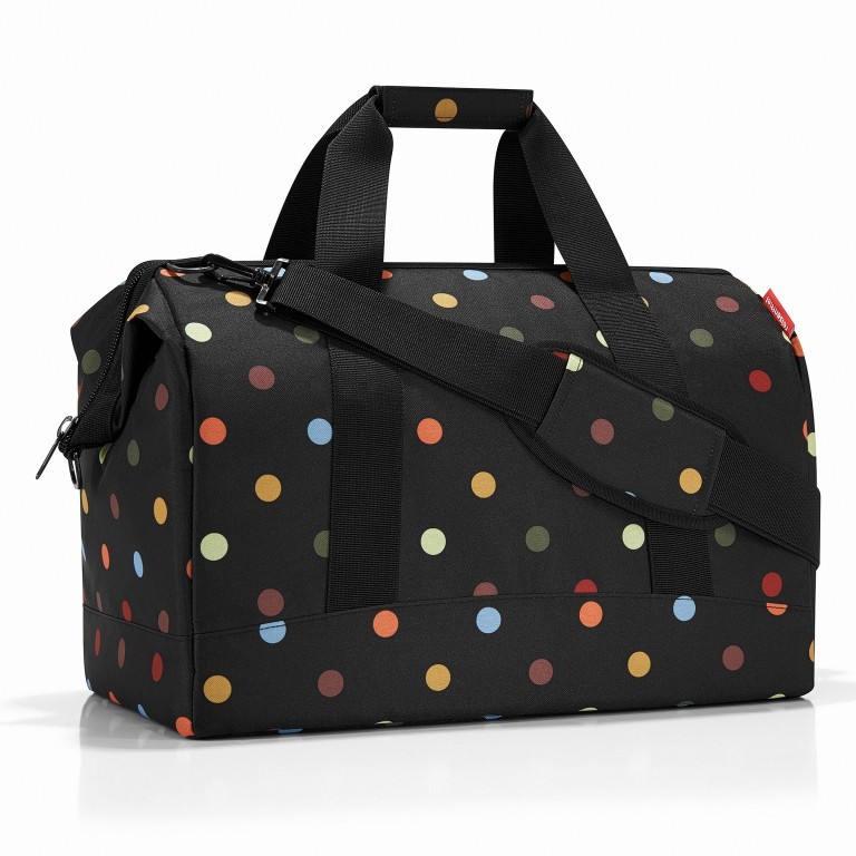 Reisetasche Allrounder L Dots, Farbe: bunt, Marke: Reisenthel, EAN: 4012013546976, Abmessungen in cm: 48x39.5x29, Bild 1 von 2