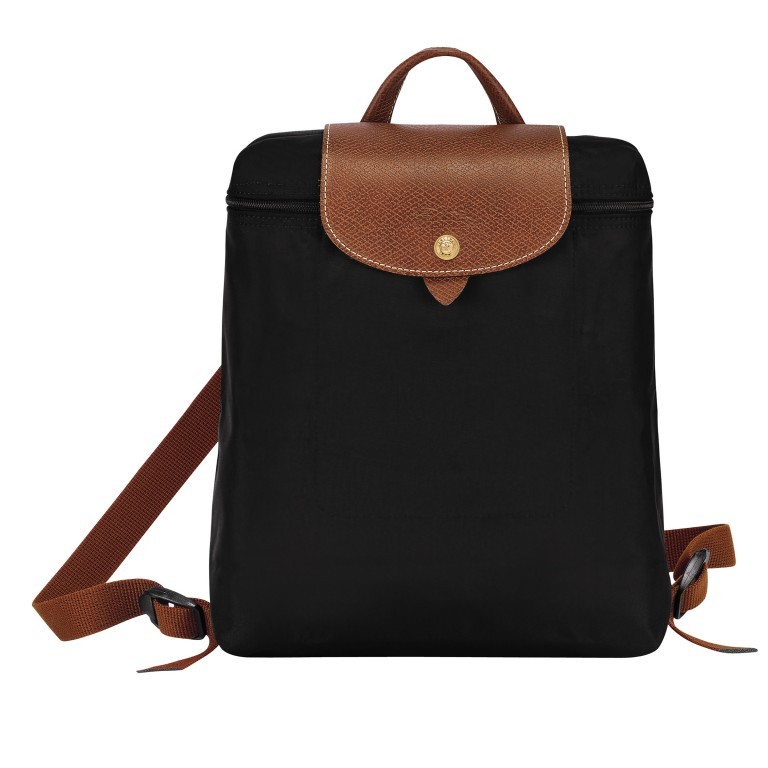 Rucksack Le Pliage Rucksack Schwarz, Farbe: schwarz, Marke: Longchamp, EAN: 3597920574393, Abmessungen in cm: 26x28x10, Bild 1 von 5