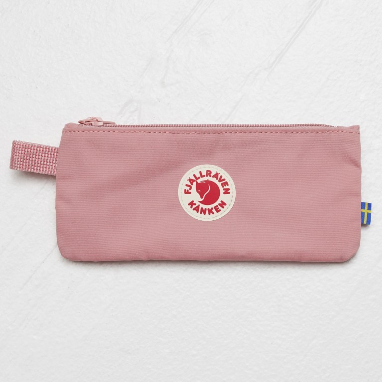 Federmäppchen Kånken Pen Case, Farbe: schwarz, blau/petrol, grün/oliv, rosa/pink, Marke: Fjällräven, Abmessungen in cm: 21x10x1, Bild 4 von 4