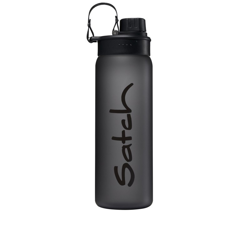 Trinkflasche Sport Volumen 0,7 Liter, Farbe: schwarz, blau/petrol, grün/oliv, flieder/lila, rosa/pink, Marke: Satch, Abmessungen in cm: 7x23.5x7, Bild 1 von 4