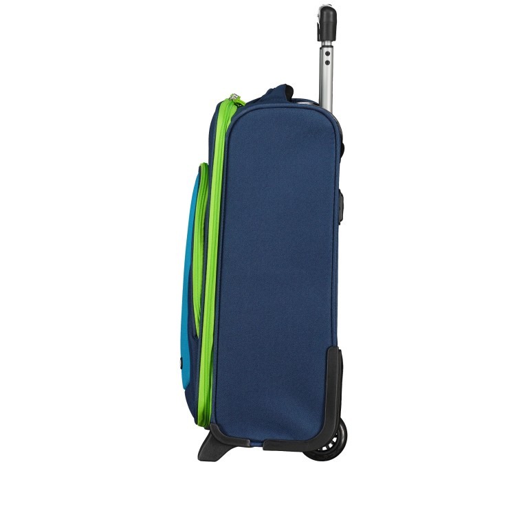 Koffer KT2 für Kinder Blue, Farbe: blau/petrol, Marke: Franky, EAN: 4251672723308, Abmessungen in cm: 31x46x19, Bild 3 von 9