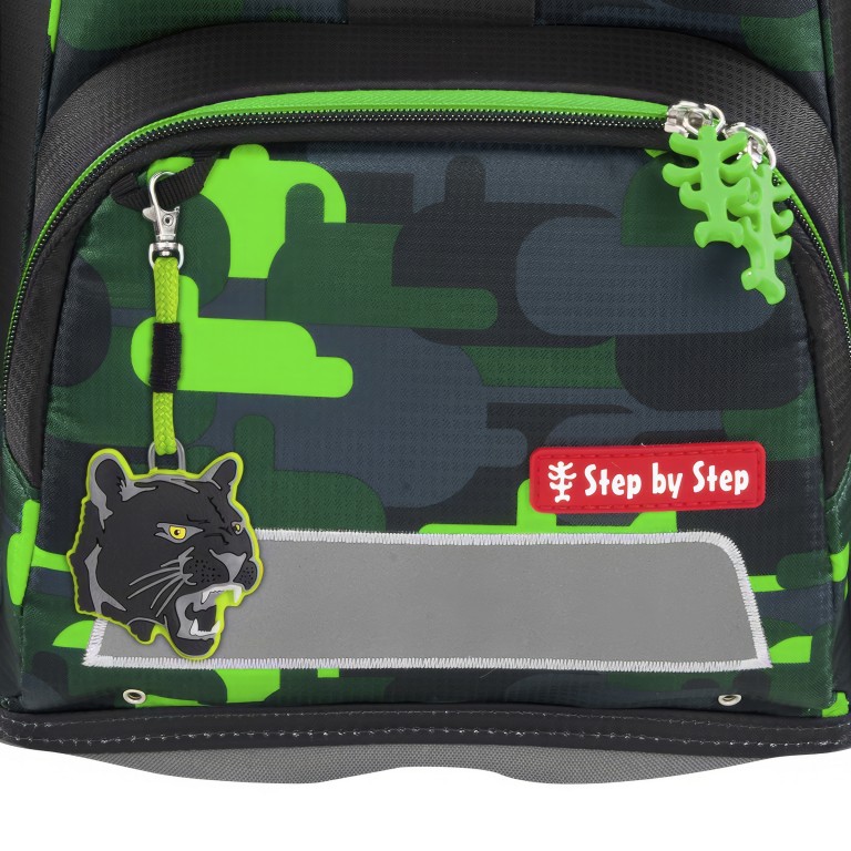 Anhänger für Schulranzen Happy Charms, Farbe: schwarz, rot/weinrot, Marke: Step by Step, Abmessungen in cm: 4x12x0.8, Bild 3 von 3