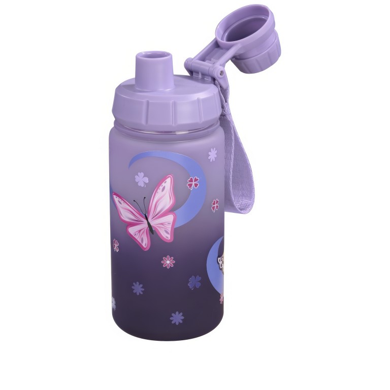 Trinkflasche Volumen 550 ml, Farbe: blau/petrol, grün/oliv, rot/weinrot, flieder/lila, rosa/pink, Marke: Step by Step, Abmessungen in cm: 7.5x19.5x7.5, Bild 2 von 3