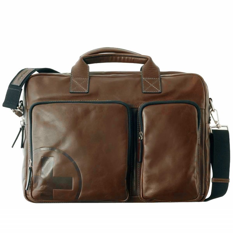 Aktentasche Jones Soft Briefcase Dark Brown, Farbe: braun, Marke: Strellson, EAN: 4006053093248, Abmessungen in cm: 40x29x10, Bild 1 von 1