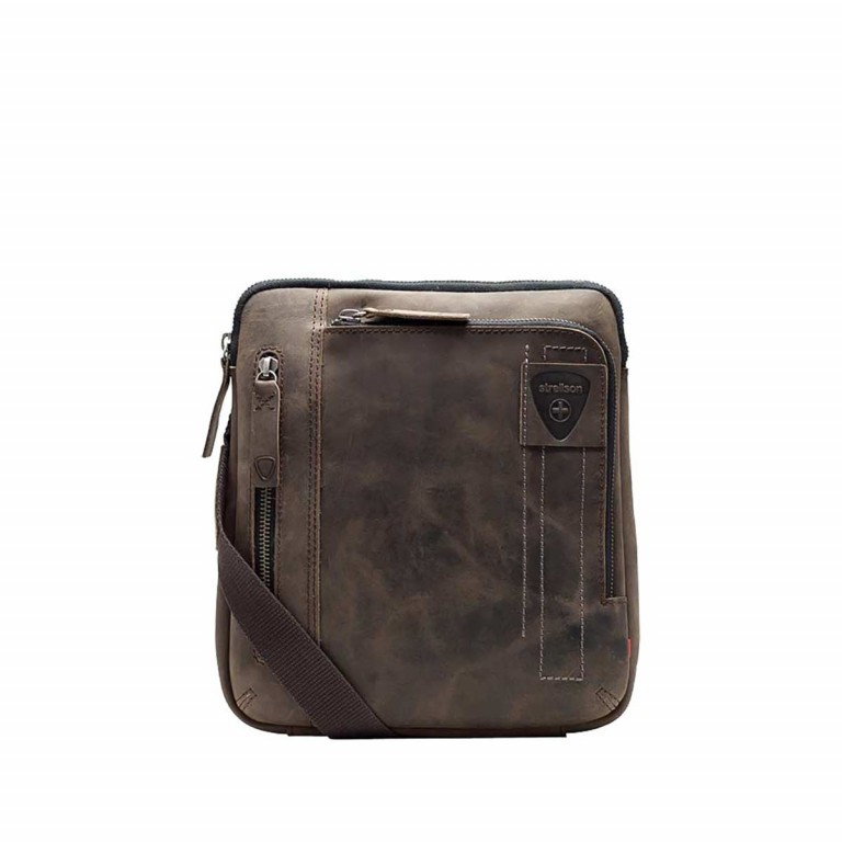 Umhängetasche Richmond Shoulderbag SV Brown, Farbe: braun, Marke: Strellson, EAN: 4053533197286, Abmessungen in cm: 22x25x4, Bild 1 von 1