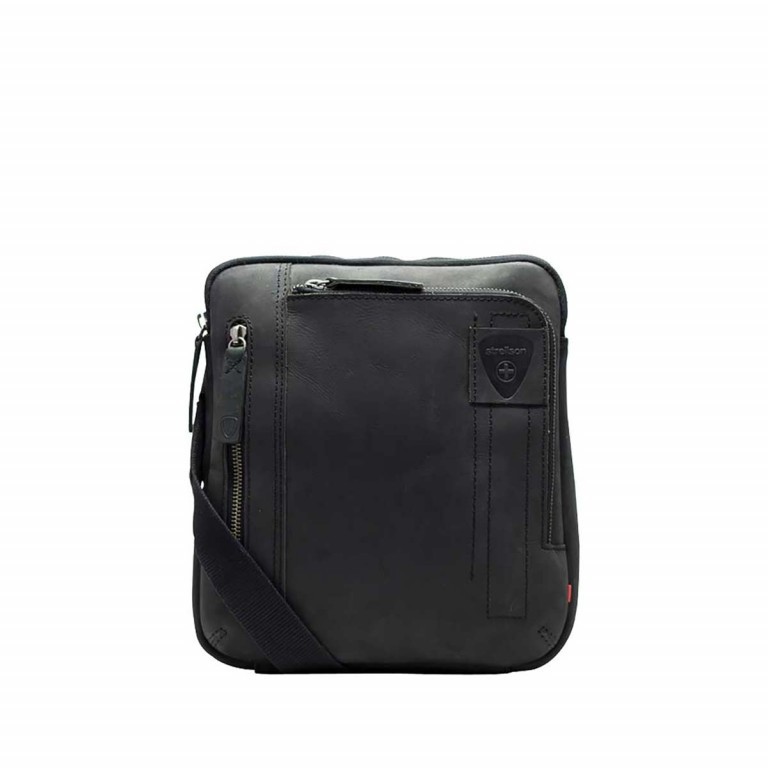 Umhängetasche Richmond Shoulderbag SV Black, Farbe: schwarz, Marke: Strellson, EAN: 4053533197293, Abmessungen in cm: 22x25x4, Bild 1 von 1