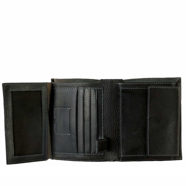 Geldbörse Woodford Billfold V8 Black, Farbe: schwarz, Marke: Strellson, EAN: 4053533241842, Abmessungen in cm: 12x10x2.5, Bild 3 von 4