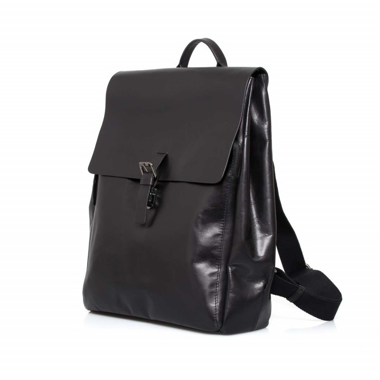 Rucksack Scott Backpack Black, Farbe: schwarz, Marke: Strellson, EAN: 4053533403356, Abmessungen in cm: 32x40x14, Bild 2 von 7