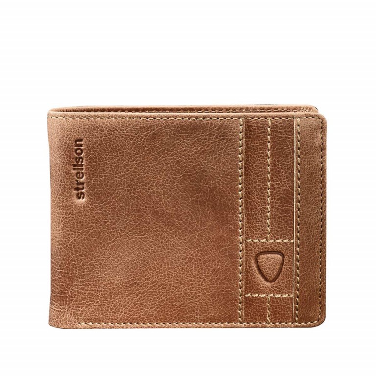 Geldbörse Blake Billfold H8 Cognac, Farbe: cognac, Marke: Strellson, EAN: 4053533405305, Abmessungen in cm: 12.5x10x2.5, Bild 1 von 2