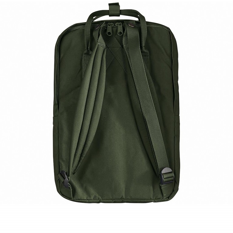 Rucksack Kånken Laptop 15 Zoll Black, Farbe: schwarz, Marke: Fjällräven, Abmessungen in cm: 40x28x16, Bild 7 von 7