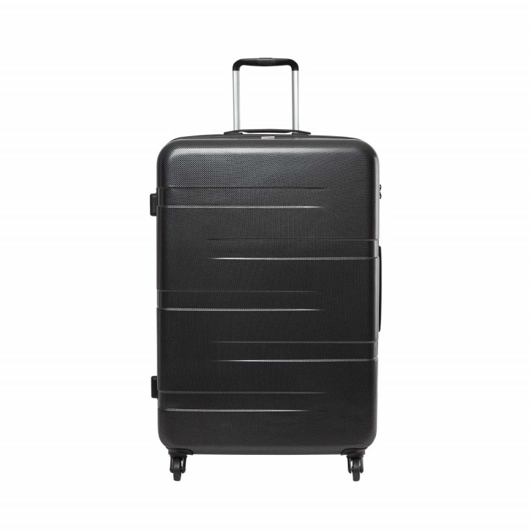 Koffer Tech Größe 67 cm Schwarz, Farbe: schwarz, Marke: Loubs, Abmessungen in cm: 44x67x25, Bild 1 von 5