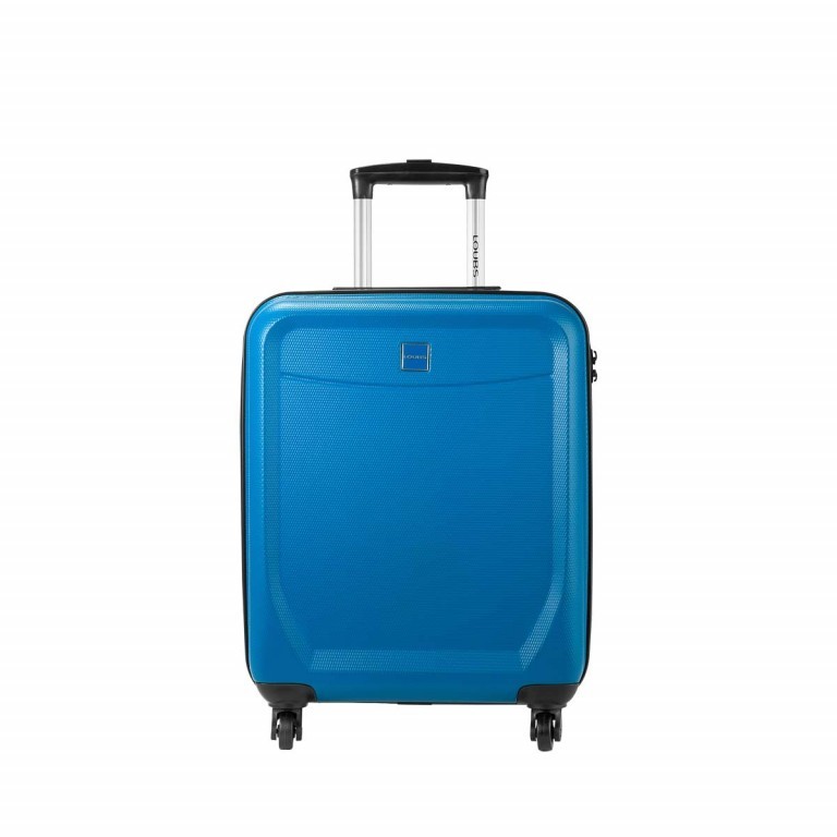 Koffer Brisbane 55 cm Blau, Farbe: blau/petrol, Marke: Loubs, Abmessungen in cm: 40x55x20, Bild 1 von 5