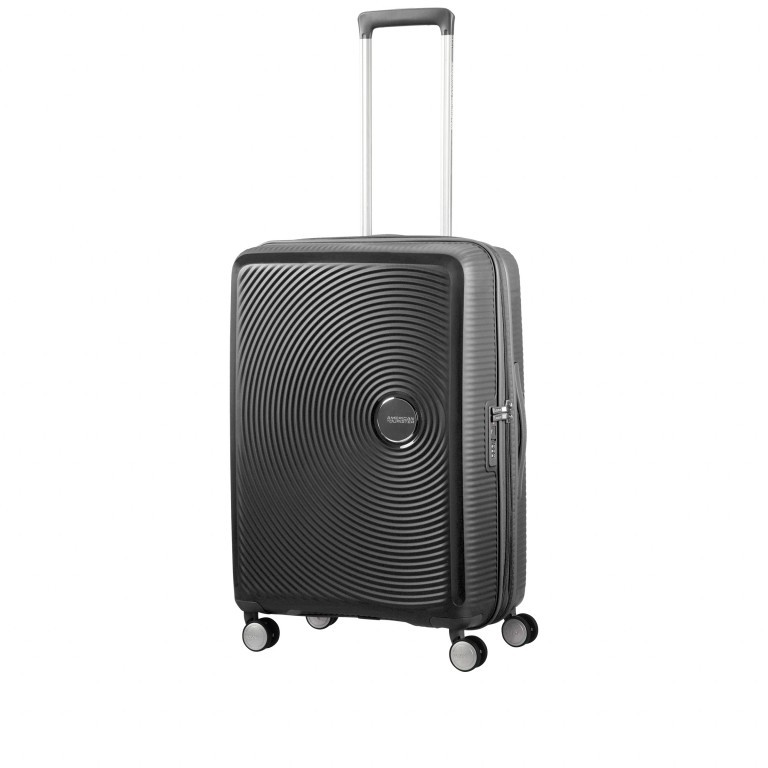 Trolley Soundbox 4-Rollen 67 cm Midnight Navy, Farbe: blau/petrol, Marke: American Tourister, EAN: 5414847772122, Abmessungen in cm: 46.5x67x29, Bild 3 von 8