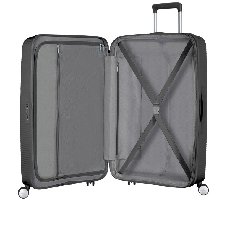 Trolley Soundbox 4-Rollen 77 cm Bass Black, Farbe: schwarz, Marke: American Tourister, EAN: 5414847772177, Abmessungen in cm: 51.5x77x29.5, Bild 3 von 9