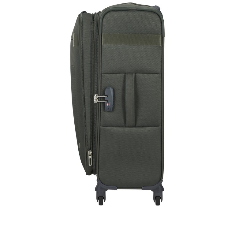 Koffer Citybeat Spinner 66 erweiterbar Petrol Blue, Farbe: blau/petrol, Marke: Samsonite, EAN: 5400520195753, Abmessungen in cm: 42x66x28, Bild 7 von 8