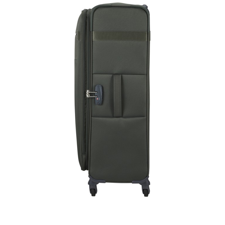 Koffer Citybeat Spinner 78 erweiterbar Climbing Ivy, Farbe: grün/oliv, Marke: Samsonite, EAN: 5400520184108, Abmessungen in cm: 47x78x30, Bild 3 von 8