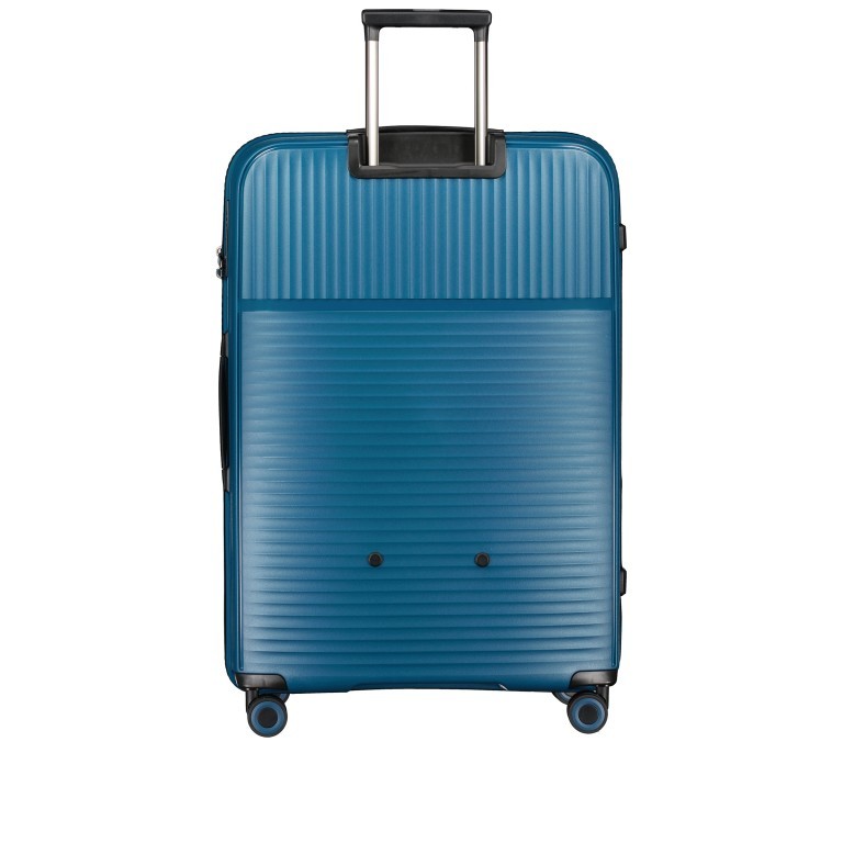 Koffer Calypso L Petrol, Farbe: blau/petrol, Marke: Flanigan, EAN: 4048171004713, Abmessungen in cm: 51x77x30, Bild 5 von 7