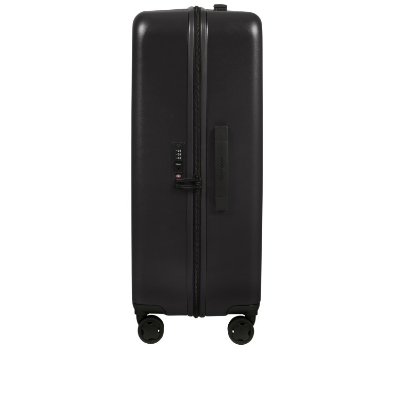 Koffer Stackd Spinner 68 Black, Farbe: schwarz, Marke: Samsonite, EAN: 5400520080592, Abmessungen in cm: 46x68x28, Bild 3 von 5